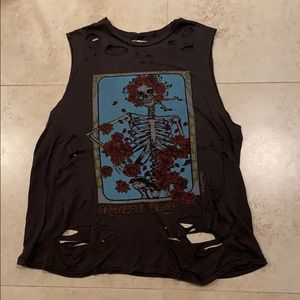 Lauren Moshi skeleton tank
